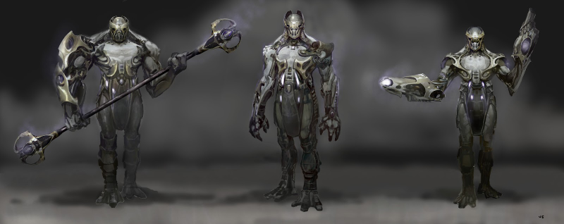 Illustration for article titled Even More Avengers Concept Art! Animated storyboards, set designs, and the evolution of Loki's alien army